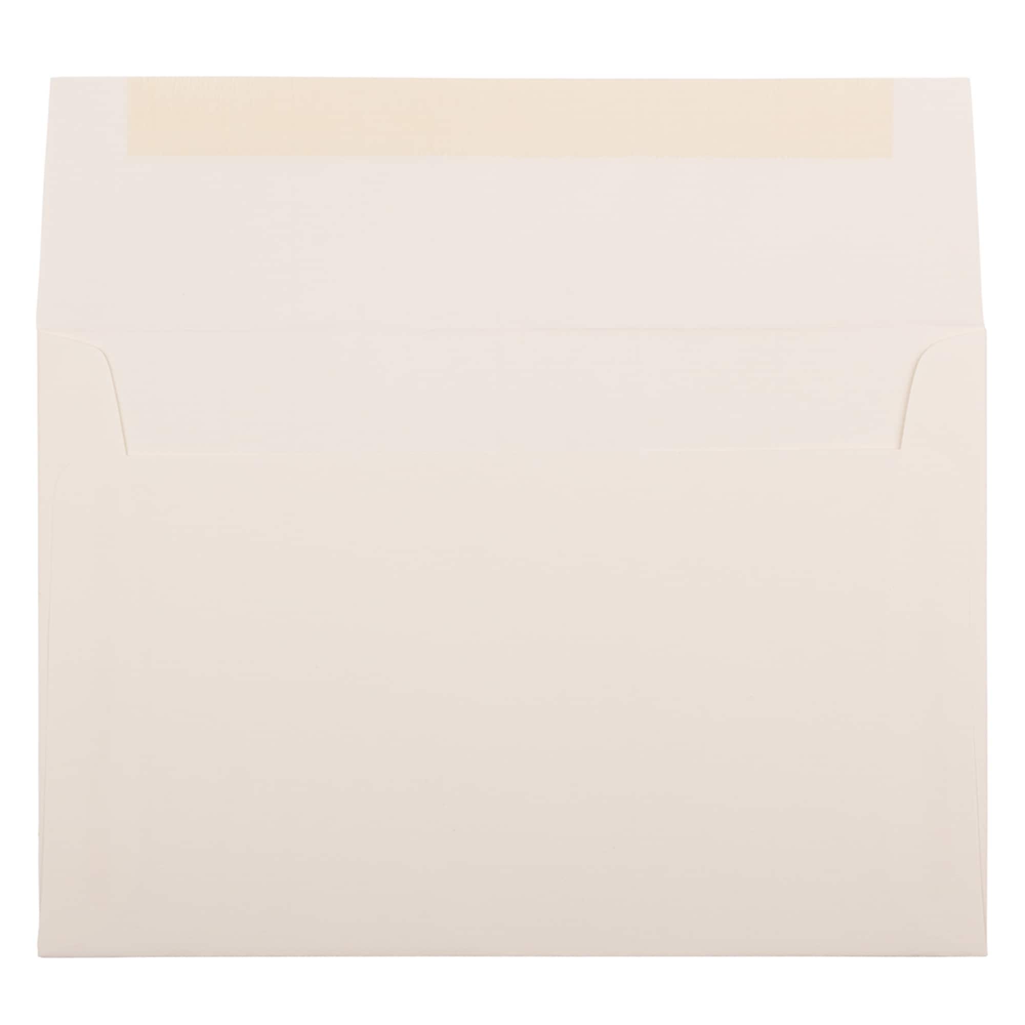 Strathmore 5.75" x 8.75" Natural White Wove Invitation Envelopes